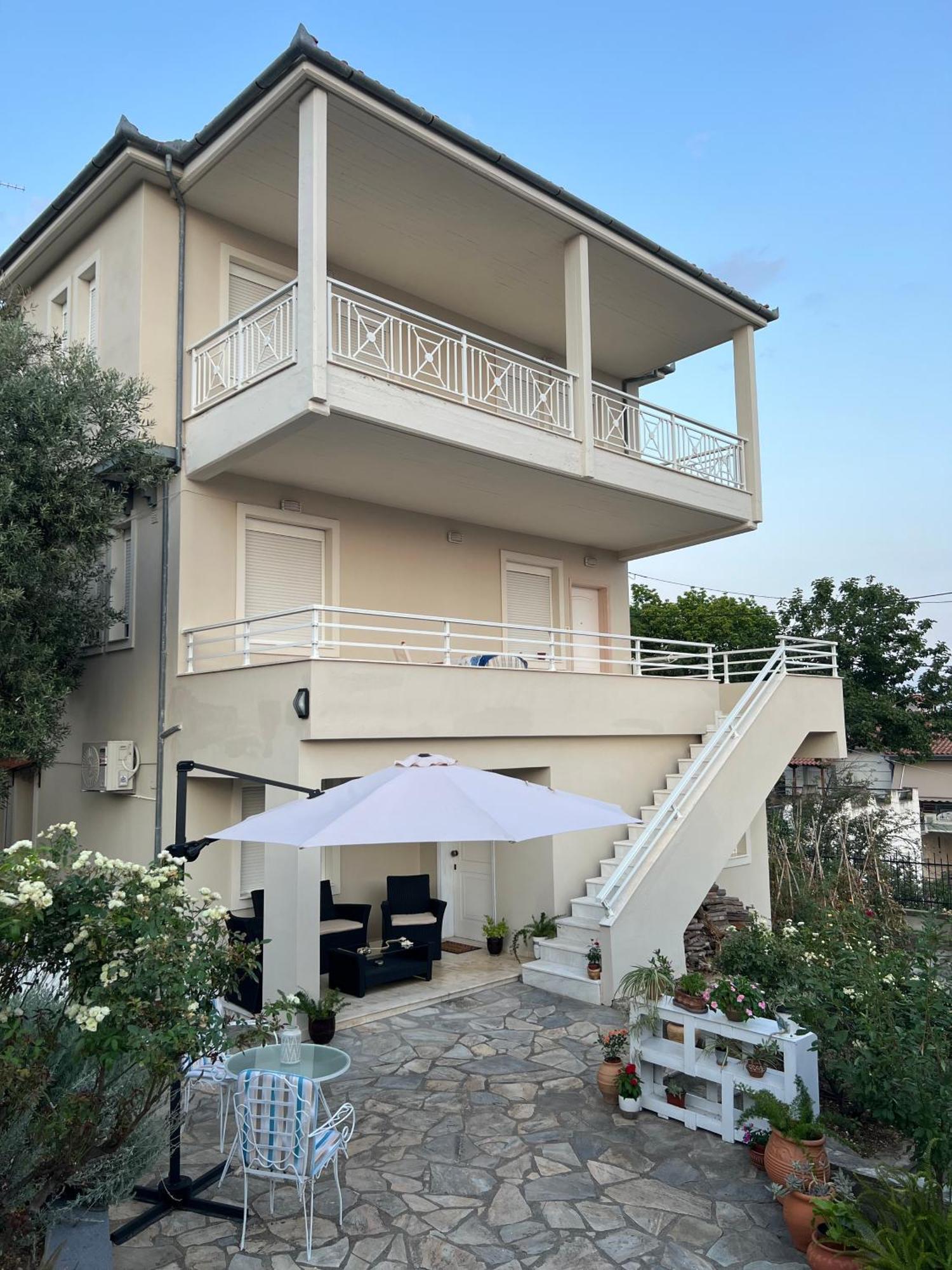 Aiolos Seaside Apartment Marathos  Exterior foto